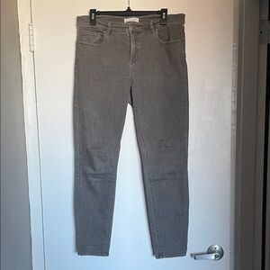 LOFT Gray Skinny Jeans - size 30/10